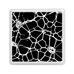 Neurons Braid Network Wattle Yarn Memory Card Reader (square) by HermanTelo