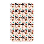 Retro Girls Dress In Black Pattern Memory Card Reader (Rectangular) Front