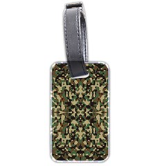 Camo Luggage Tag (two Sides) by ArtworkByPatrick