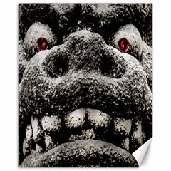 Monster Sculpture Extreme Close Up Illustration 2 Canvas 16  X 20  by dflcprintsclothing