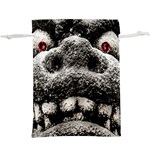 Monster Sculpture Extreme Close Up Illustration 2  Lightweight Drawstring Pouch (XL) Back