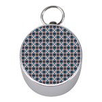 DF Alhambrine Cetta Mini Silver Compasses Front