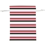 Stripey 5  Lightweight Drawstring Pouch (XL) Back