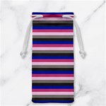 Stripey 9 Jewelry Bag Back