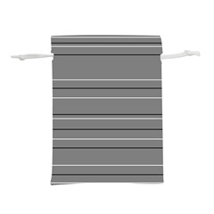 Black Grey White Stripes Lightweight Drawstring Pouch (m) by anthromahe