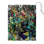 Forest 1 1 Drawstring Pouch (4XL) Front