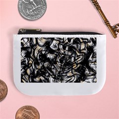Marble Texture Mini Coin Purse by letsbeflawed