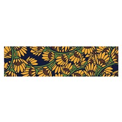 Daisy  Satin Scarf (oblong) by BubbSnugg