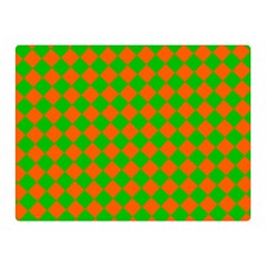 Generated Glitch20 Double Sided Flano Blanket (mini)  by ScottFreeArt