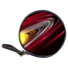 Circle Background Red Dark Bokeh Classic 20-cd Wallets by Vaneshart