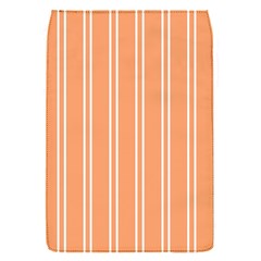Nice Stripes - Cantaloupe Orange Removable Flap Cover (s) by FashionBoulevard