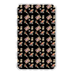 Robin Art Black Pattern Memory Card Reader (rectangular) by snowwhitegirl