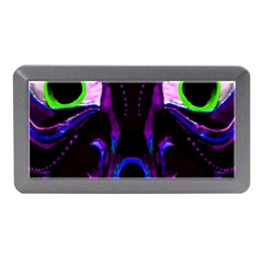 Demon Ethnic Mask Extreme Close Up Illustration Memory Card Reader (mini) by dflcprintsclothing