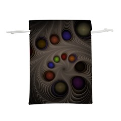 Fractal Fantasy Abstract Pattern Lightweight Drawstring Pouch (s) by Wegoenart