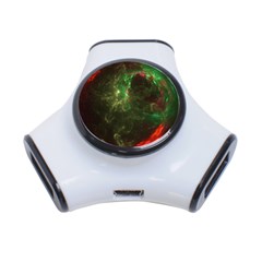 Space Cosmos Galaxy Universe Sky 3-port Usb Hub by Wegoenart