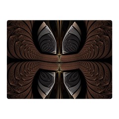 Fractal Abstract Background Pattern Double Sided Flano Blanket (mini)  by Wegoenart