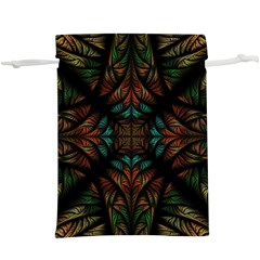 Fractal Fantasy Design Texture  Lightweight Drawstring Pouch (xl) by Wegoenart