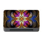 Fractal Flower Fantasy Pattern Memory Card Reader with CF Front