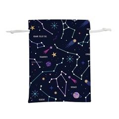 Space Wallpapers Lightweight Drawstring Pouch (s) by Nexatart