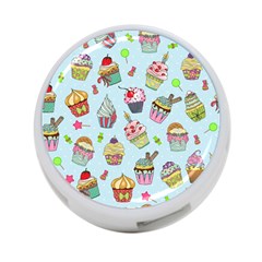 Cupcake Doodle Pattern 4-port Usb Hub (one Side) by Sobalvarro