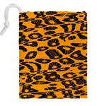Digital art  Drawstring Pouch (4XL) Back