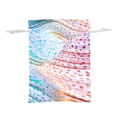 Spots Waves Lightweight Drawstring Pouch (l) by Sparkle