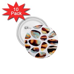 Gems 1 75  Buttons (10 Pack) by Sparkle