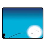 Fishing Fleece Blanket (Small) 50 x40  Blanket Front