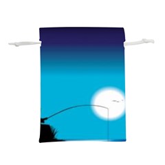 Fishing Lightweight Drawstring Pouch (l) by Sparkle