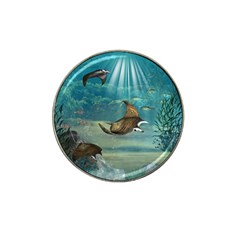 Awesome Steampunk Manta Rays Hat Clip Ball Marker (10 Pack) by FantasyWorld7