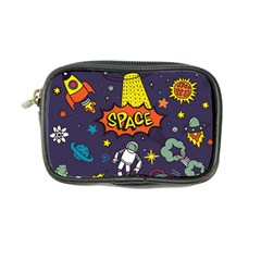 Vector Flat Space Design Background With Text Coin Purse by Vaneshart