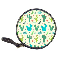 Cactus Succulents Floral Seamless Pattern Classic 20-cd Wallets by Vaneshart