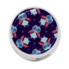 Owl Pattern Background 4-port Usb Hub (one Side) by Vaneshart