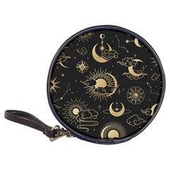 Asian Seamless Pattern With Clouds Moon Sun Stars Vector Collection Oriental Chinese Japanese Korean Classic 20-cd Wallets by Vaneshart