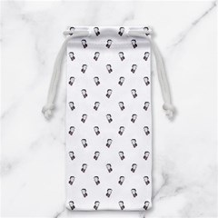 Children With Backpack Cartoon Drawing Print Pattern Jewelry Bag by dflcprintsclothing