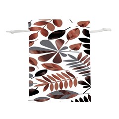 Shiny Leafs Lightweight Drawstring Pouch (m) by Sparkle