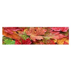 Spring Leafs Satin Scarf (oblong) by Sparkle