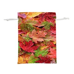 Spring Leafs Lightweight Drawstring Pouch (m) by Sparkle