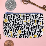 Letters-pattern Large Coin Purse Front