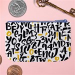 Letters-pattern Large Coin Purse Back