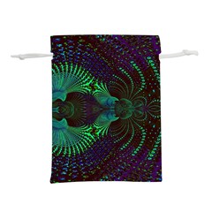Fractal Flower Lightweight Drawstring Pouch (s) by Sparkle