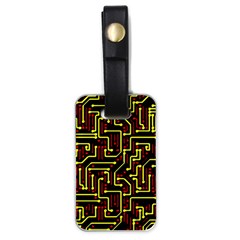 Rby-163 1 Luggage Tag (one Side) by ArtworkByPatrick