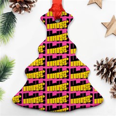 Haha - Nelson Pointing Finger At People - Funny Laugh Christmas Tree Ornament (two Sides) by DinzDas