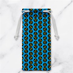 0059 Comic Head Bothered Smiley Pattern Jewelry Bag by DinzDas