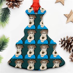 Village Dude - Hillbilly And Redneck - Trailer Park Boys Ornament (christmas Tree)  by DinzDas
