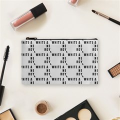 White And Nerdy - Computer Nerds And Geeks Cosmetic Bag (small) by DinzDas