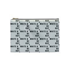 White And Nerdy - Computer Nerds And Geeks Cosmetic Bag (medium) by DinzDas