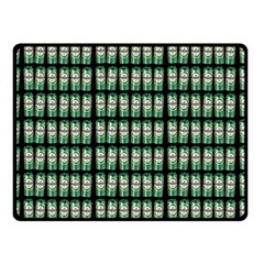 Beverage Cans - Beer Lemonade Drink Double Sided Fleece Blanket (small)  by DinzDas
