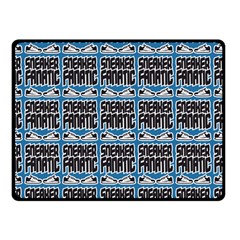 Sneaker Fanatic - Sneakers And Sport Shoes Fan Double Sided Fleece Blanket (small)  by DinzDas