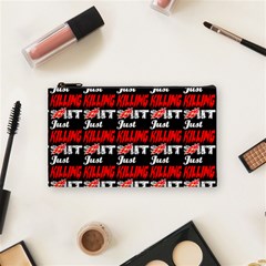 Just Killing It - Silly Toilet Stool Rocket Man Cosmetic Bag (small) by DinzDas